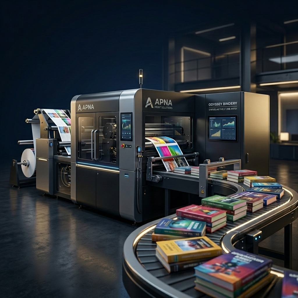 Premium Industrial Digital Book Printing Machine — High Speed Custom Printing